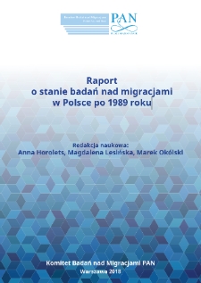 Raport o stanie badań nad migracjami w Polsce po 1989 roku