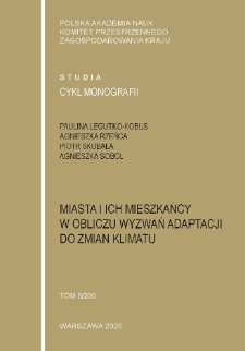 Miasta i ich mieszkańcy w obliczu wyzwań adaptacji do zmian klimatu