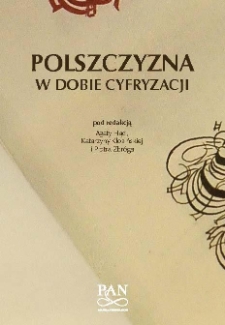 Polszczyzna w dobie cyfryzacji