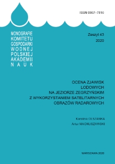 Ocena zjawisk lodowych na Jeziorze Zegrzyńskim z wykorzystaniem satelitarnych obrazów radarowych