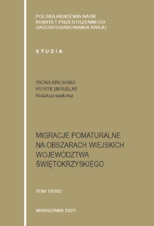 Migracje pomaturalne na obszarach wiejskich województwa świętokrzyskiego