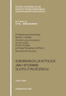 Suburbanizacja w Polsce jako wyzwanie dla polityki rozwoju