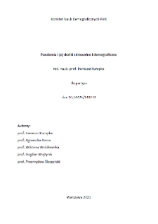 Pandemia i jej skutki zdrowotne i demograficzne