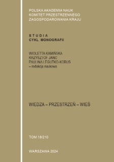 Wiedza - przestrzeń - wieś